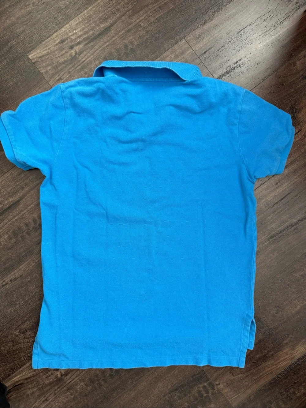 Polo Ralph Lauren Custom Fit Polo Shirt Men M Runs Small Blue Yellow Pony